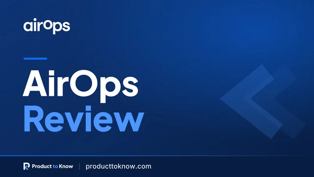 AirOps Review: Product to Know featured image